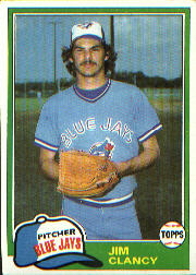 1981 Topps Baseball Cards      019      Jim Clancy